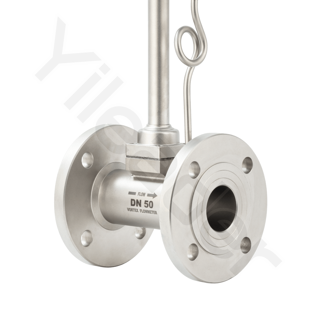 Smart Vortex Flowmeter with Temperature and Pressure Compensation