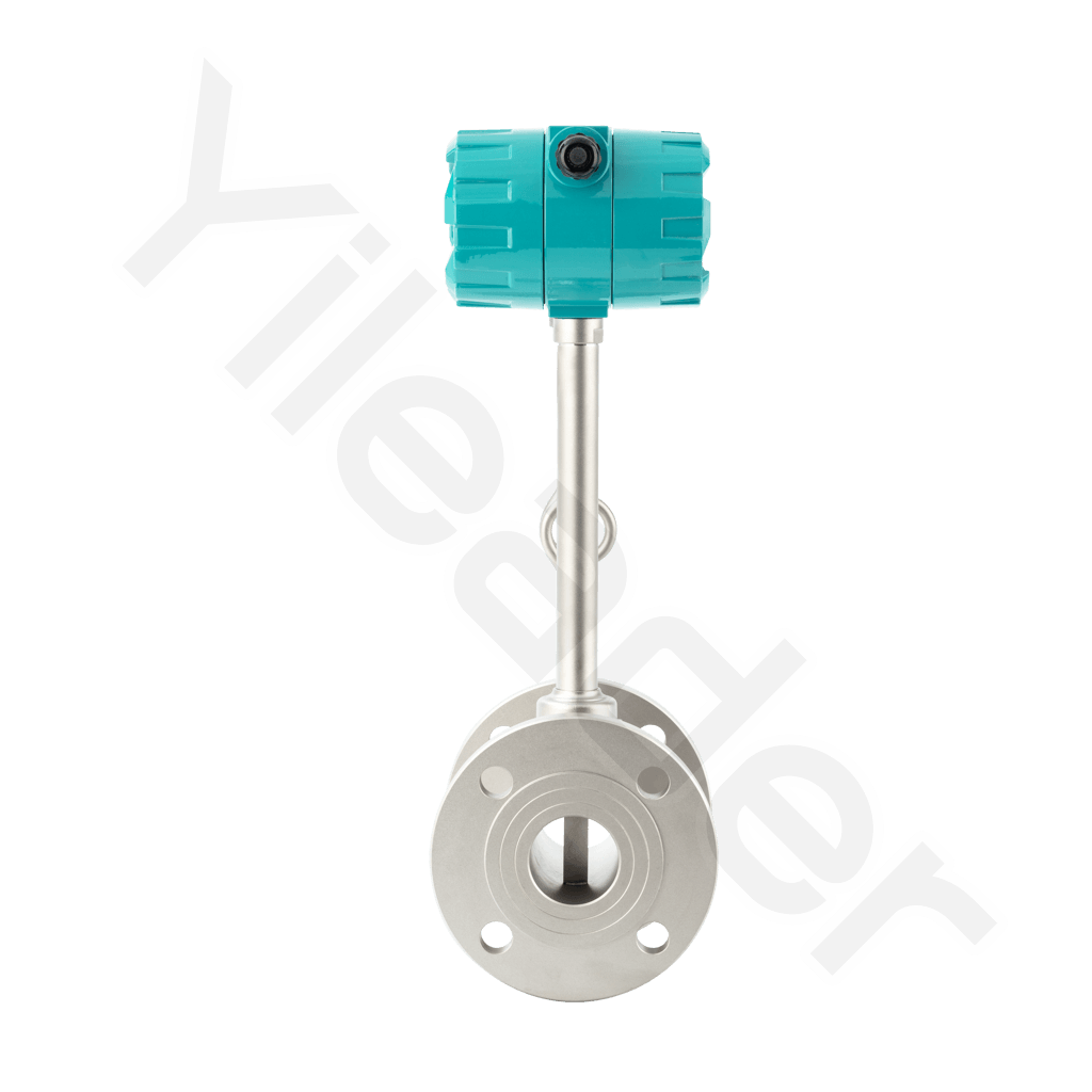 Smart Vortex Flowmeter with Temperature and Pressure Compensation